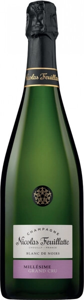 Шампанское Nicolas Feuillatte, Grand Cru Brut Blanc de Noirs, Pinot Noir, 2012
