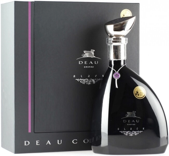 Коньяк Deau, Black, gift box, 0.7 л