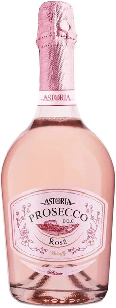 Игристое вино Astoria, Butterfly Prosecco DOC Rose Millesimаto