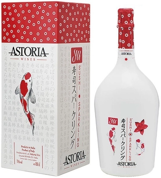 Игристое вино Astoria, "Yu Sushi" Sparkling, gift box