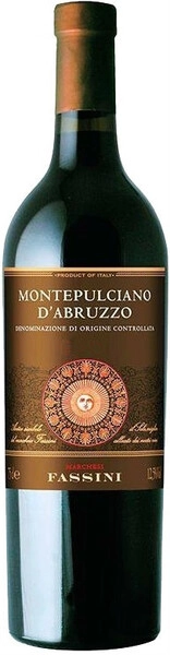 Вино Fassini, Montepulciano d'Abruzzo