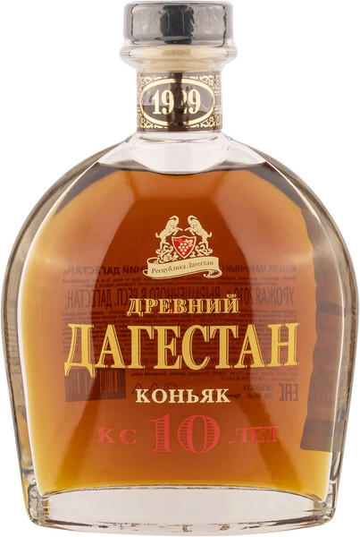 Коньяк Древний Дагестан КС 10-летний, 0.5 л
