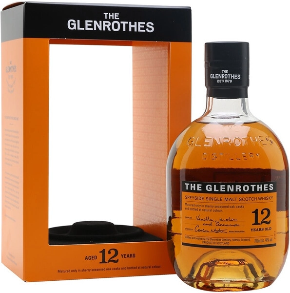 Виски Glenrothes 12 Years Old, gift box, 0.7 л