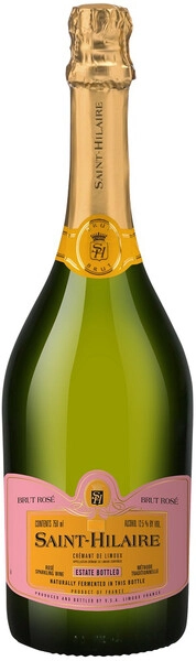 Игристое вино Saint-Hilaire Rose Brut, Cremant de Limoux AOC