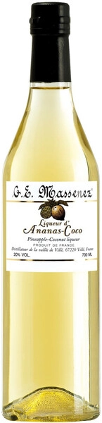 Ликер Massenez, Liqueur d'Ananas-Coco, 0.7 л