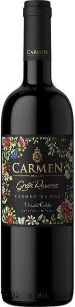 Вино Carmen, Frida Kahlo Gran Reserva Carmenere, 2022