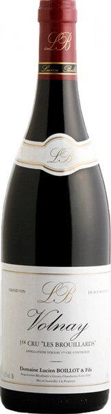 Вино Domaine Lucien Boillot & Fils, Volnay 1er Cru Les Brouillards AOC, 2020