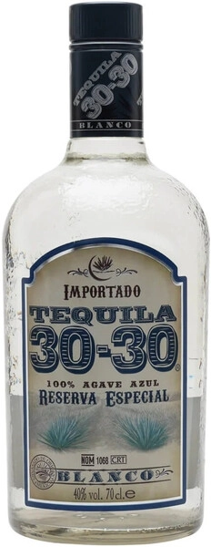 Текила 30-30 Reserva Especial Blanco, 0.7 л