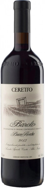 Вино Ceretto, Barolo Bricco Rocche DOCG, 2013