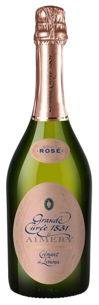 Игристое вино Grande Cuvee 1531 de Aimery Cremant de Limoux Rose