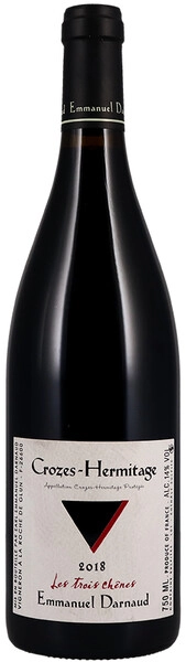 Вино Emmanuel Darnaud, Crozes-Hermitage Les Trois Chenes AOC, 2018