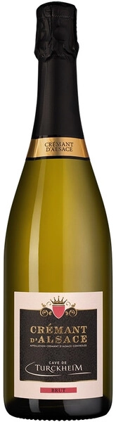Игристое вино Cave de Turckheim, Cremant d'Alsace AOC Brut, 2021