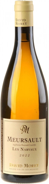 Вино David Moret, Meursault Les Narvaux AOC, 2022