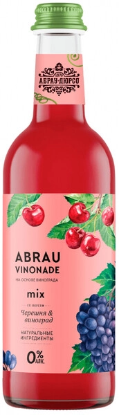 Вода Abrau, Vinonade Cherry & Grape, 375 мл