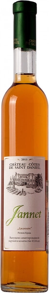 Вино Chateau Cotes de Saint Daniel, Jannet, 2015, 0.5 л