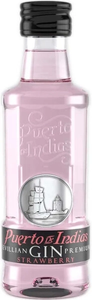 Джин Puerto de Indias Strawberry, 50 мл