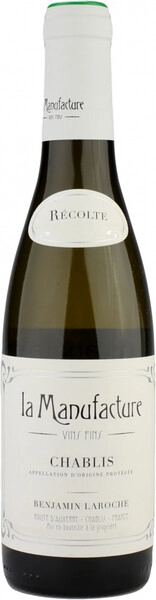 Вино La Manufacture, Chablis AOP, 375 мл