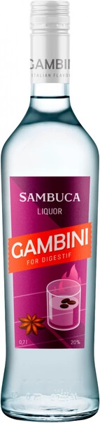Ликер KVKZ, Gambini Sambuca, 0.7 л