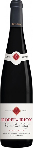 Вино Cuvee Rene Dopff Pinot Noir, Alsace AOC, 2023