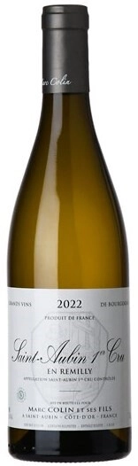 Вино Marc Colin et Fils, Saint-Aubin 1-er Cru En Remilly AOC, 2022
