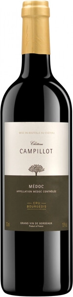 Вино Chateau Campillot, Medoc AOC, 2019