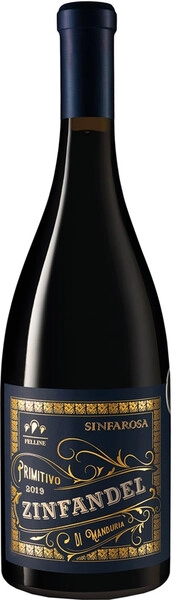 Вино Racemi, Sinfarosa Zinfandel, Primitivo di Manduria DOC, 2019