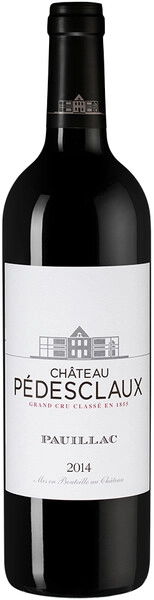 Вино Chateau Pedesclaux, Grand Cru Classe Pauillac AOC, 2014
