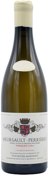 Вино Yves Boyer-Martenot, Meursault-Perrieres Premier Cru AOP, 2021