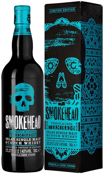 Виски Smokehead Tequila Cask Terminado, gift box, 0.7 л