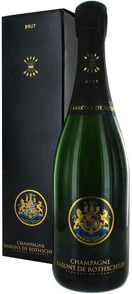 Шампанское Baron de Rothschild Brut, gift box