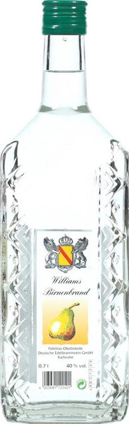 Шнапс Kammer-Kirsch Williams Birnenbrand, 0.7 л