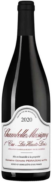 Вино Domaine Gerard Peirazeau, Chambolle Musigny 1-er Cru Les Hauts-Doix AOC, 2020