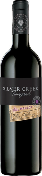 Вино Cribari Vineyards, Silver Creek Merlot, 2021