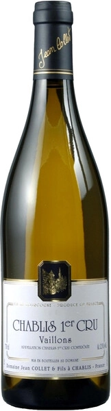Вино Domaine Jean Collet et Fils, Chablis 1er Cru Vaillons, 2021, 375 мл