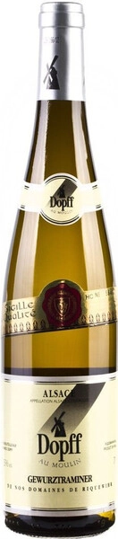 Вино Dopff au Moulin, Gewurztraminer de Riquewihr, Alsace AOC, 2015, 375 мл