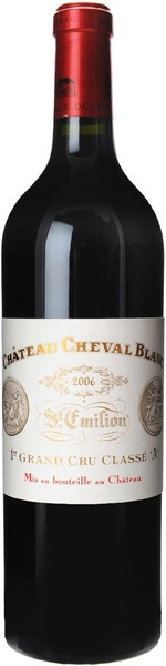 Вино Chateau Cheval Blanc, St-Emilion AOC 1-er Grand Cru Classe, 2006