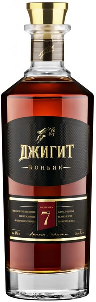 Коньяк "Джигит" 7-летний, 0.5 л