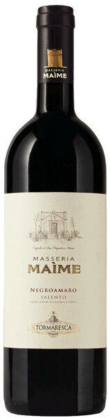 Вино Tormaresca, Masseria Maime Negroamaro, Salento IGT, 2022