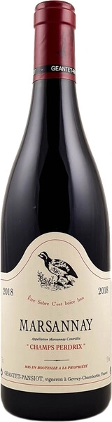 Вино Domaine Geantet-Pansiot, Marsannay Champs Perdrix AOC, 2018