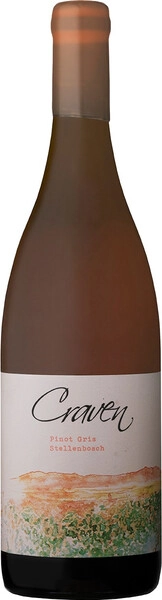Вино Craven, Pinot Gris, Stellenbosch WO, 2022