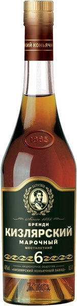 Бренди Кизлярский Марочный, 0.5 л