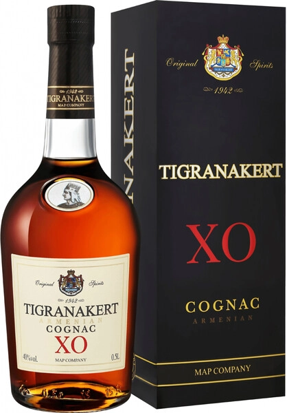 Коньяк Tigranakert XO, gift box, 0.5 л
