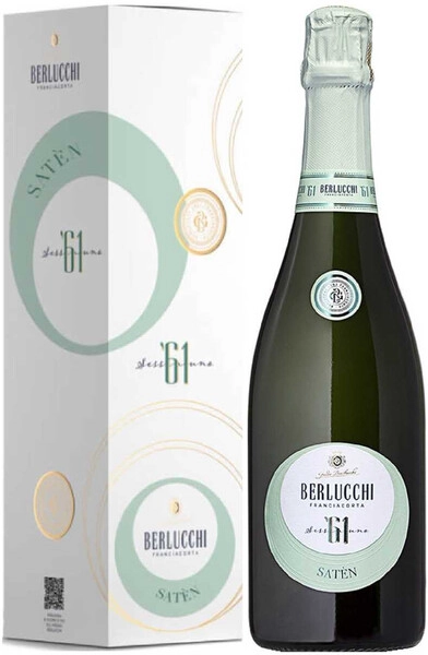 Игристое вино Guido Berlucchi, 61 Franciacorta Saten DOCG, gift box