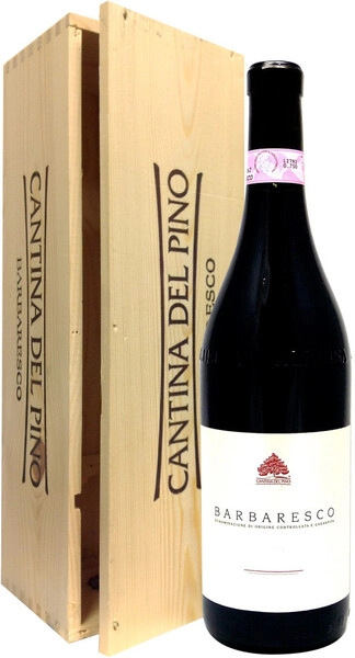 Вино Cantina del Pino, Barbaresco, 2020, wooden box, 1.5 л