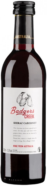 Вино Badgers Creek Shiraz-Cabernet Sauvignon, 250 мл