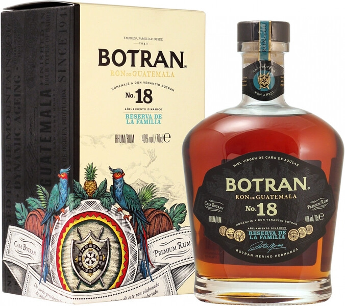 Ром "Botran" Reserva de la Familia №18, gift box, 0.7 л