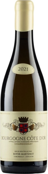 Вино Yves Boyer-Martenot, Bourgogne Cote d'Or AOP Chardonnay, 2021