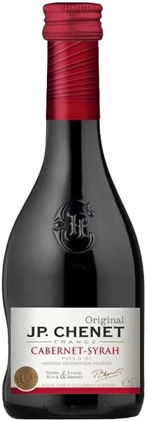 Вино J.P. Chenet, "Original" Cabernet-Syrah, Pays d'Oc IGP, 2024, 187 мл