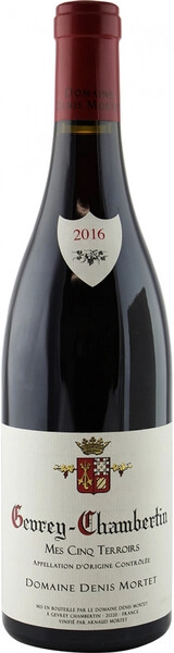 Вино Domaine Denis Mortet, Gevrey-Chambertin Mes Cinq Terroirs AOC, 2016