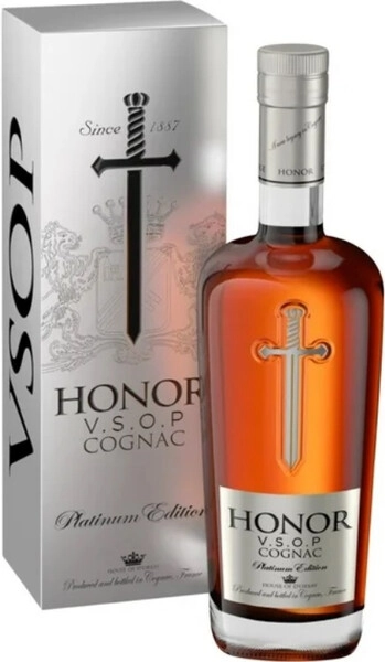 Коньяк Honor VSOP Platinum Edition, gift box, 0.75 л